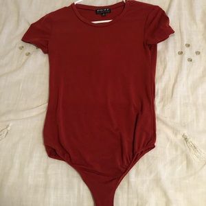 Red Bodysuit
